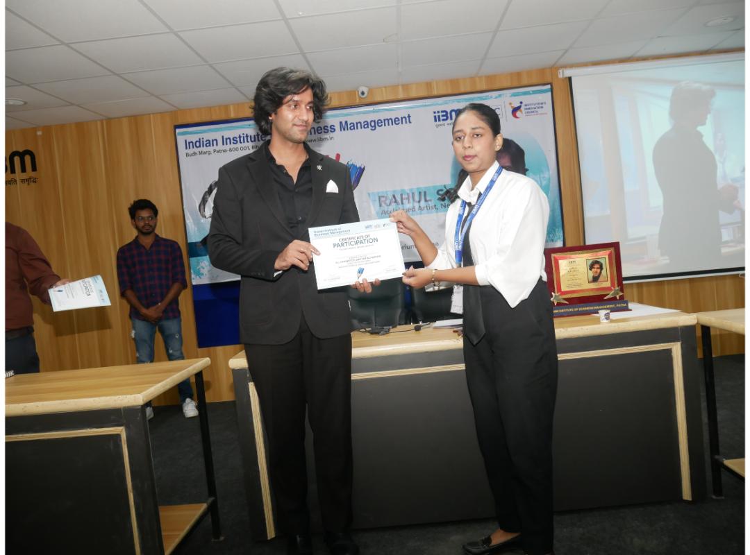 Rahul Soni Conducts “All Can Sketch” Workshop for PGDM, BBA, BCA & MAMC Students at IIBM and ZHI Patna